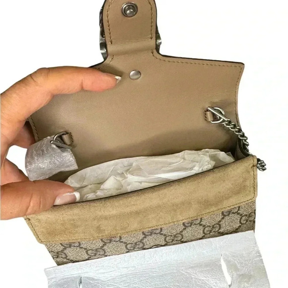 Gucci Dionysus perfect Christmas present GG Mini Crossbody Supreme Super Mini. - Picture 10 of 16
